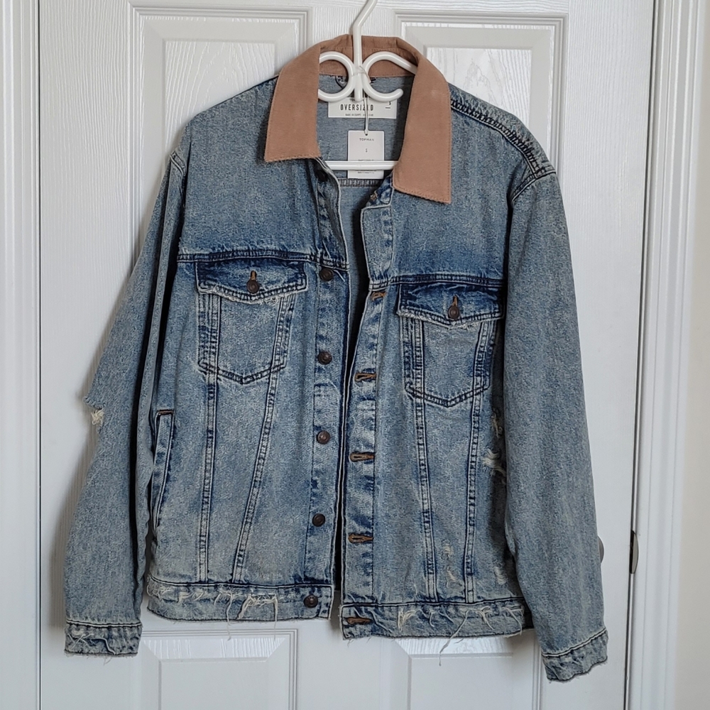 TOPMAN Oversized Denim Jacket